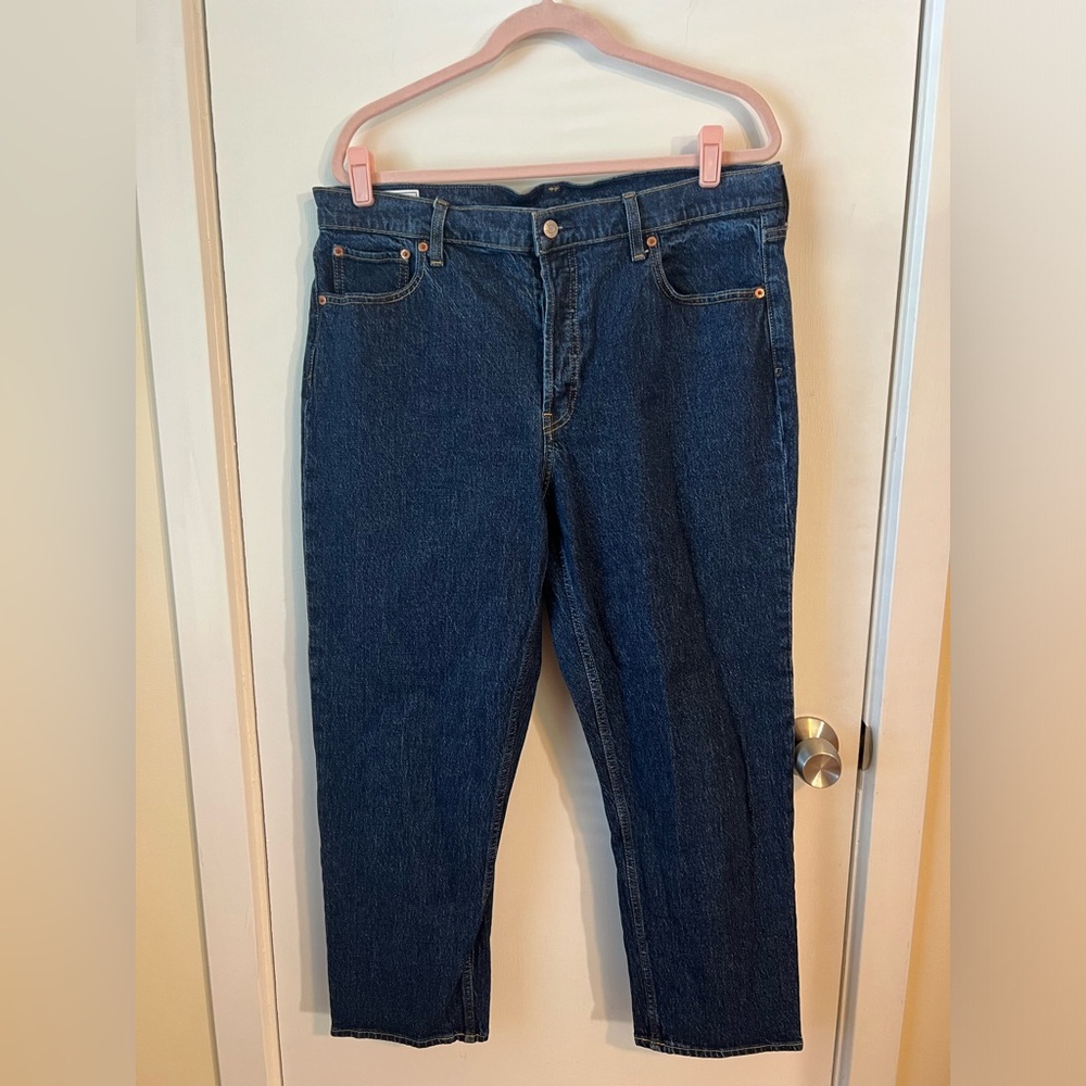 GAP Cheeky Straight High Rise jeans 33/16R